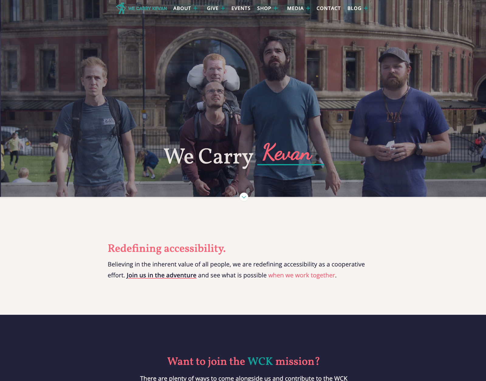 wecarrykevan.org 1